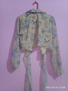 Wrap Top Yellow