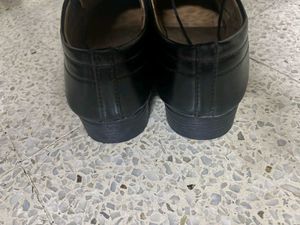 Classic Black Leather Dress Shoes