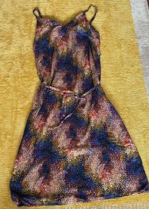 Colorful Print Summer Dress