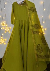 Anarkali Kurti With Duppatta