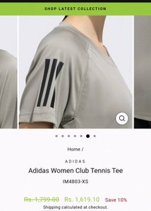 Sale! Adidas Women's Tshirt