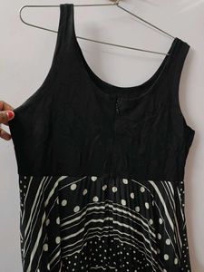 Black &amp; White Dress- Used Thrice
