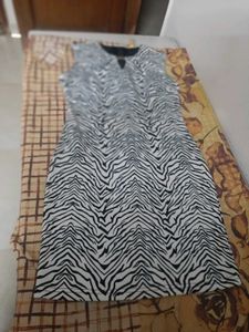 Zebra Print Dress