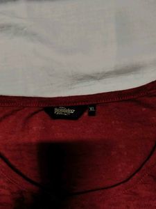 Red Dolman Sleeve Top