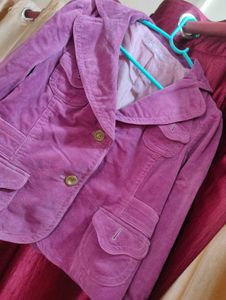 Magenta Colour Blazer
