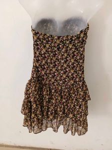 Y2K STRAPLESS MINI DRESS