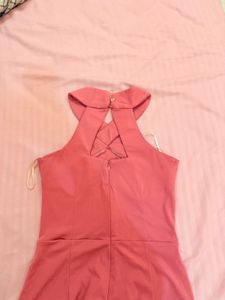 Pink Halter Jumpsuit