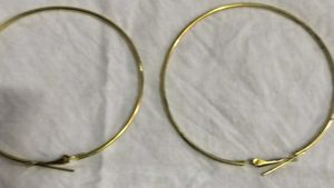 Gold Hoop Earrings