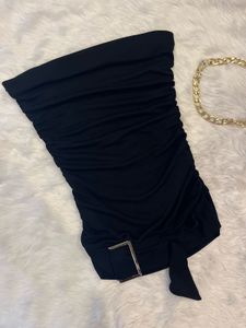 Sleek Black Mini Top