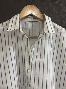 Striped Short-Sleeve Top