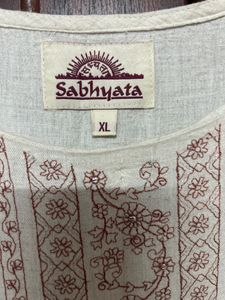 Sabhayata Kurta Xl Size