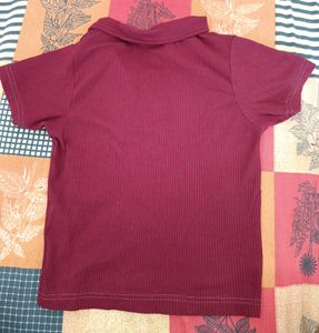 Maroon Top