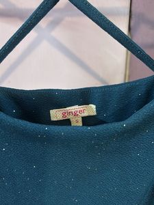 Sparkly Teal Party Dress