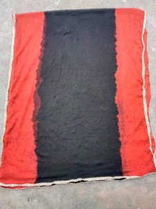 Elegant Dupatta Black &amp; Red