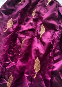 Beautiful Dress With Hip Belt  For 7-9 Yr Old