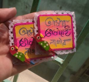 Quotes Earrings 🌸⭐