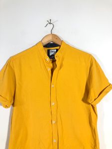 Zara Mustard Yellow Casual Shirt - Size M