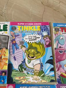 A Set Of 8 Tinkle Comics