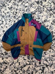 Vintage LANBOLEY Color Block Jacket