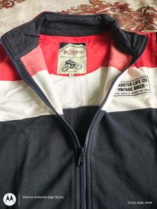 Men&#39;s Red &amp; White branded Sweatshirt