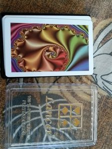 100% Pure Plastic Lancer Playing Cards