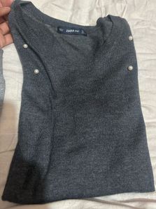 Zara Pearl Top
