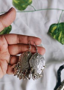 Royal Heritage Peacock German Silver Necklace Set