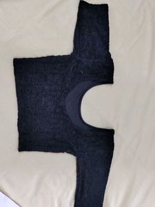 Black Lycra Blouse