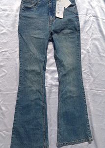 Tint Wash Flare Jeans
