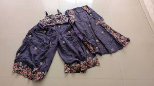 Elegant Floral Palazzo Set