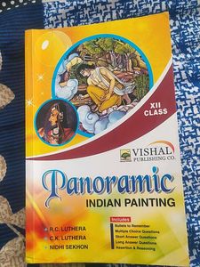 Two Books Of Class 12th Painting Book Panoramic