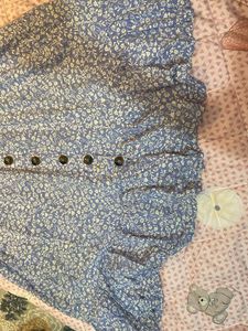 Floral Button-Front Sundress