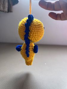 Seahorse Bag Charm / Key Chain Handmade