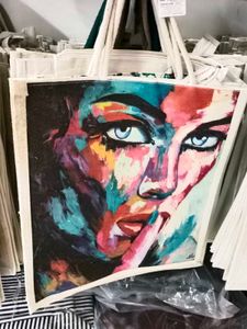 Artsy Tote Bag ( Jute )