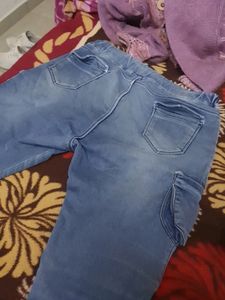 Girls Jeans/3 Time Used/Look New / Stretchable
