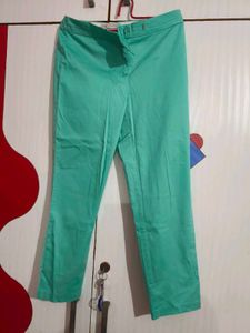 Rama Green slim pants