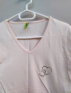 Light Peach Womens T-shirt
