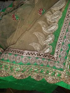 🧡Embroidery Net Duppatta.