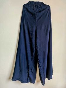 Regular Fit Rayon Flared Pants Palazzo