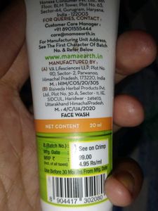 Mamaearth Vitamin C Face Wash