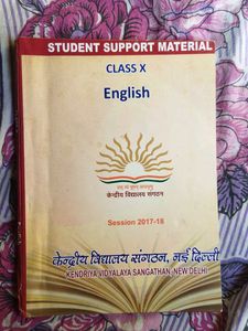Class X English Book