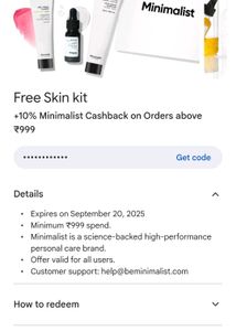 Minimalist Skincare Kit