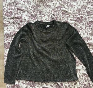 Sparkly Long Sleeve Top