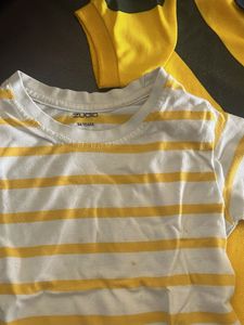 Kids&#39; Yellow Striped Shirt Bundle