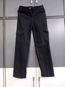 334. Black Cargo pant for women