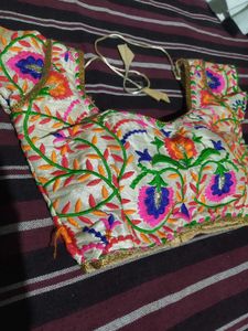 Embroidered Multi Colour  Blouse