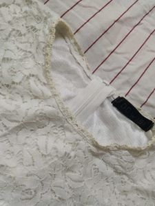 White Lace Top