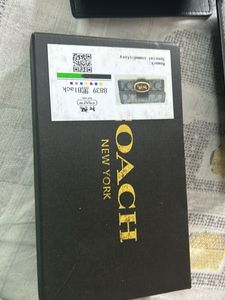 Elegant Combo- Black Coach Wallet- 2 Wallets