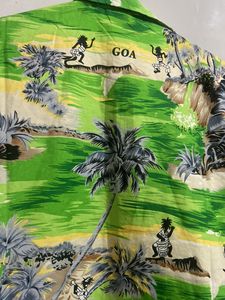 Green Color Beach Shirt