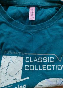 Teal Los Angeles California Graphic Tee